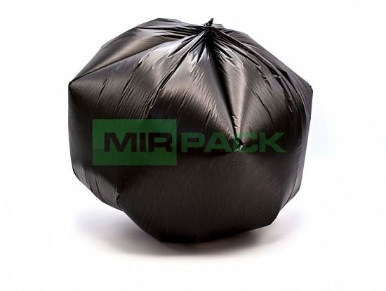 Пакеты для мусора 30 литров, 50 штук, 12 мкм, черные, 50х60 см, EXTRA - Вид 3